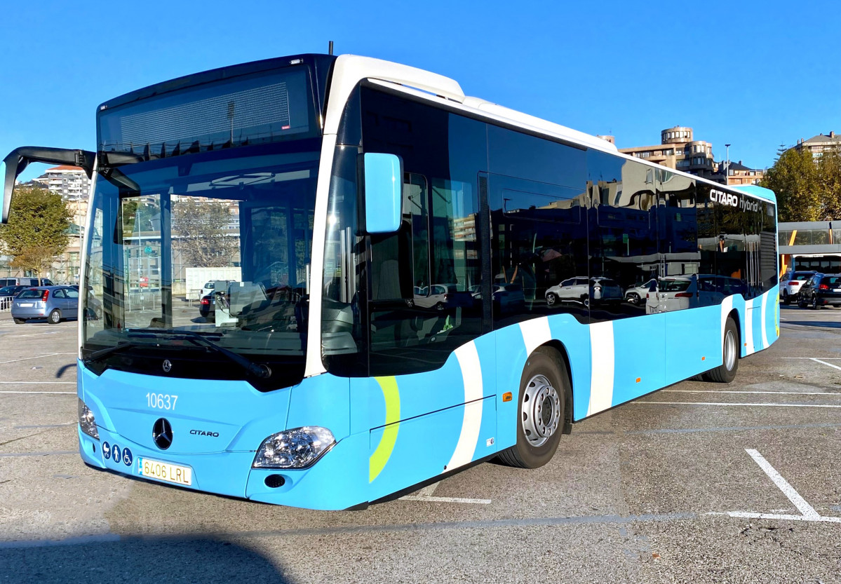 El TUS de Santander incorpora un autobús híbrido de Mercedes-Benz
