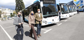Marbella suma a su flota cinco autobuses urbanos de mercedes benz