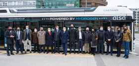 Un autobus de hidrogeno de caetanobus prestara servicio en cabarceno y torrelavega