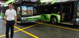 Bizkaibus estrena sus dos primeros autobuses electricos