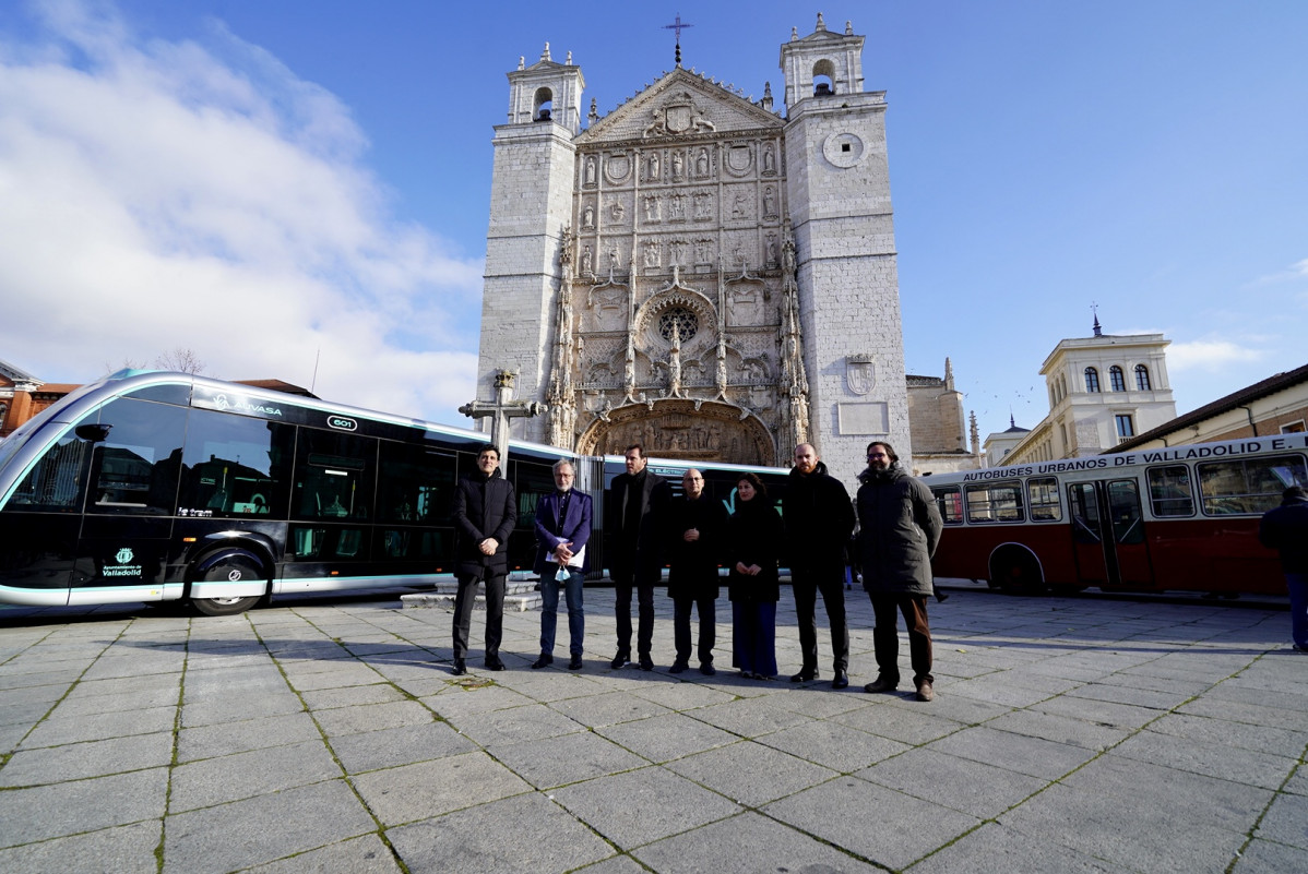 Auvasa pone en marcha siete nuevos autobuses electricos de irizar e mobility