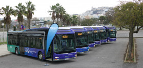 Alsa presenta seis nuevos autobuses hibridos man en ibiza