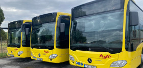 Hife pone en marcha tres autobuses hibridos en el bajo ebro