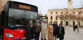 Alcala de henares presenta siete nuevos autobuses hibridos
