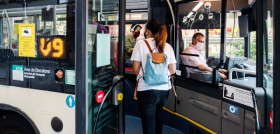 Autobuses entre servicios