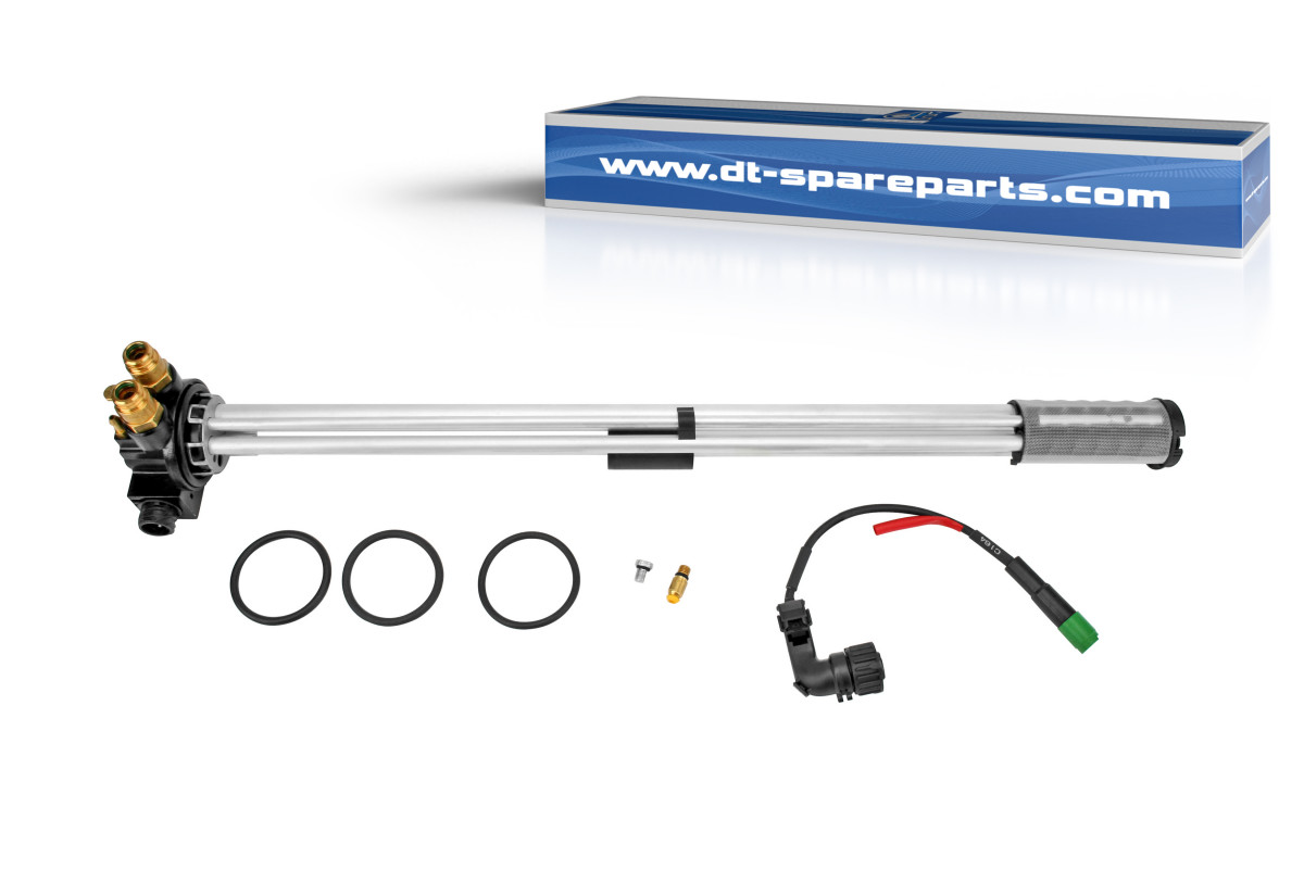 El aforador de combustible en el último 'Product Portrait' de DT Spare Parts