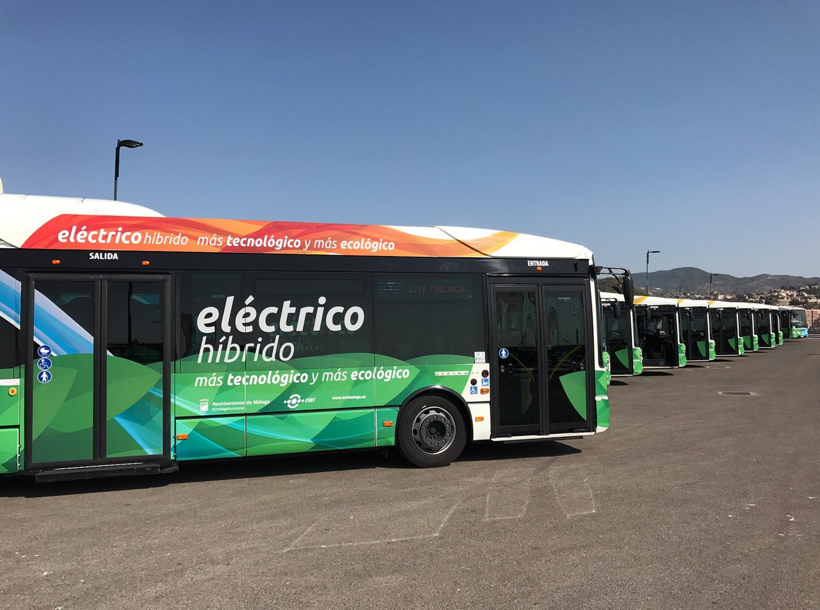 La EMT de Málaga se propone que todos sus autobuses sean eléctricos en 2035