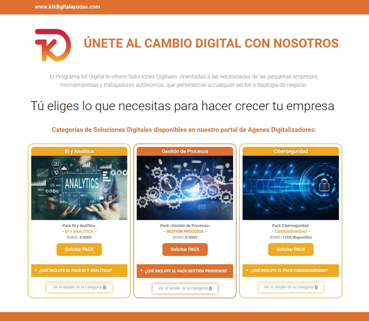 GantaBI gestionará las ayudas para pymes del programa Kit Digital