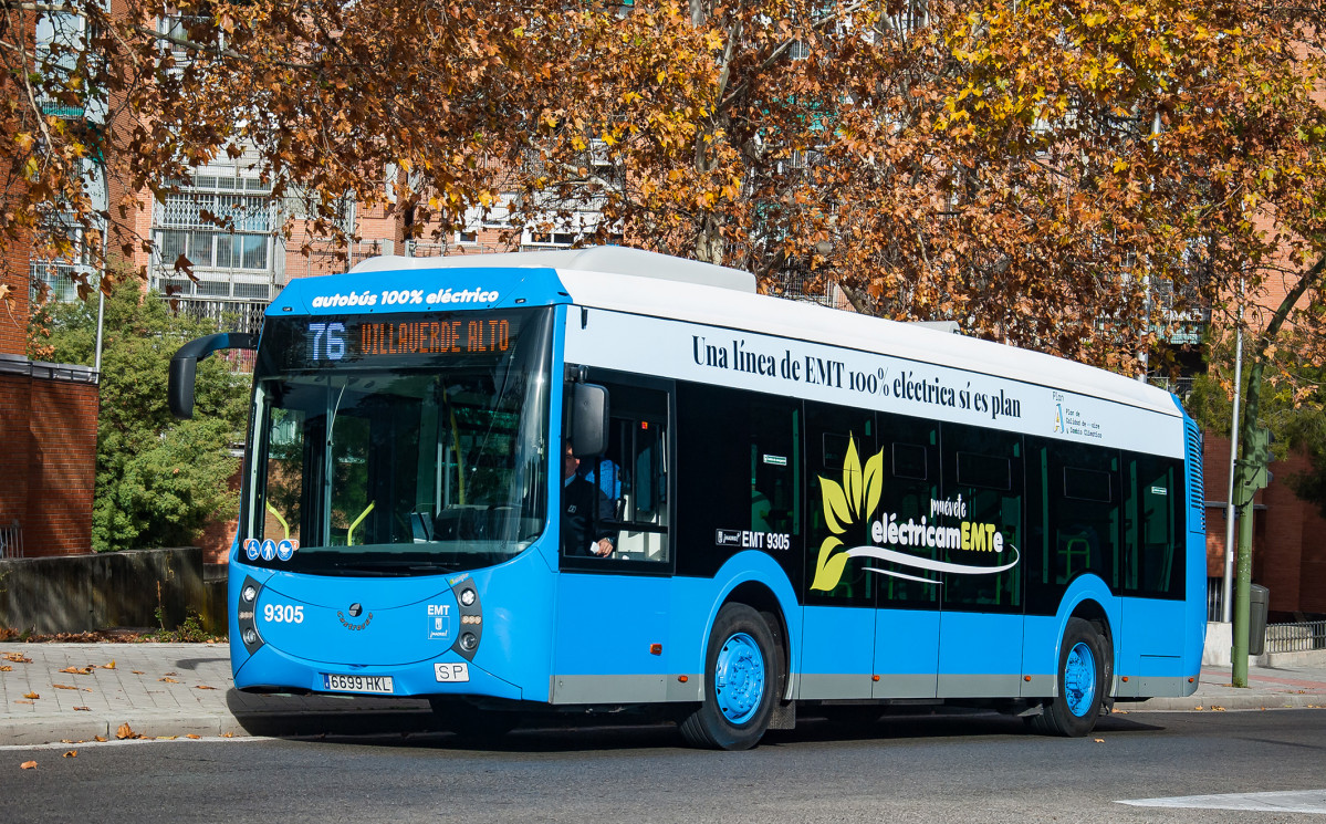 El Ayuntamiento de Madrid autoriza financiar la compra de 246 autobuses ‘limpios’