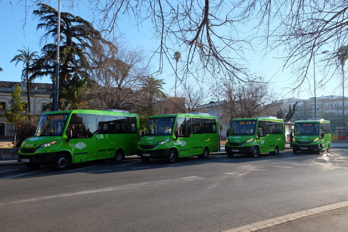 Aucorsa incorpora cuatro microbuses propulsados por gas