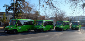 Aucorsa incorpora cuatro microbuses propulsados por gas