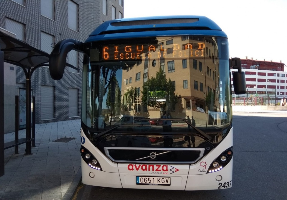 El autobús urbano de Ávila registró 1,2 millones de usuarios en 2021