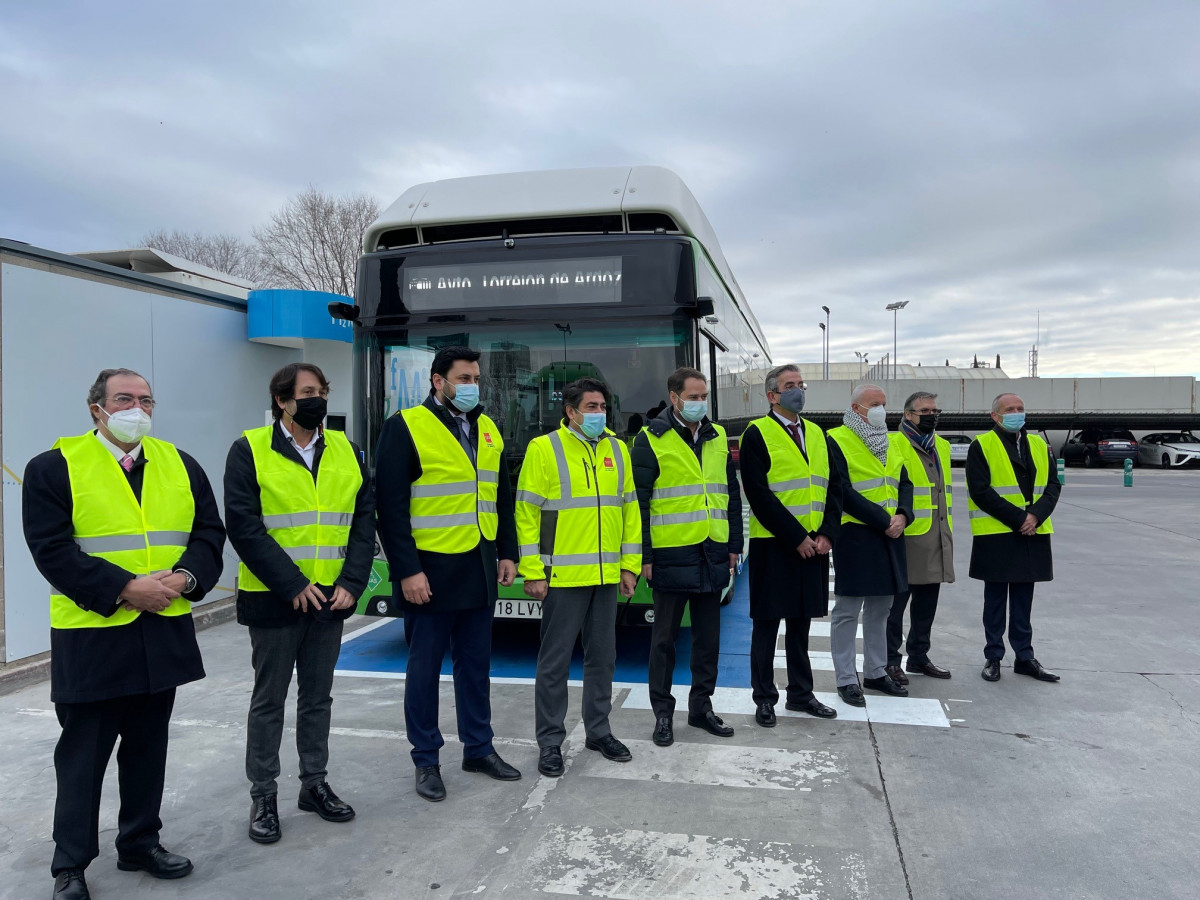 El CRTM pone en marcha el primer autobús de hidrógeno de Madrid