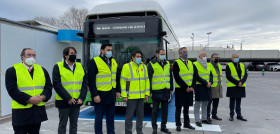 El crtm pone en marcha el primer autobus de hidrogeno de madrid