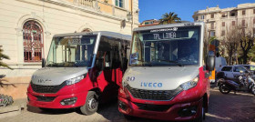 Indcar entrega en italia cinco minibuses urbanos