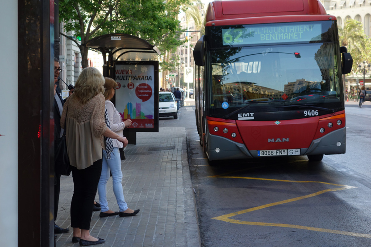 La EMT de Valencia cierra 2021 con 6,5 millones de usuarios más