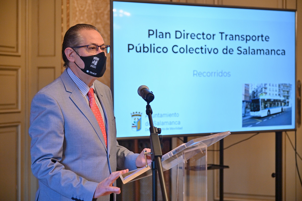Salamanca presenta el Plan Director del Autobús Urbano