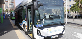 Titsa prueba el autobus electrico de iveco bus