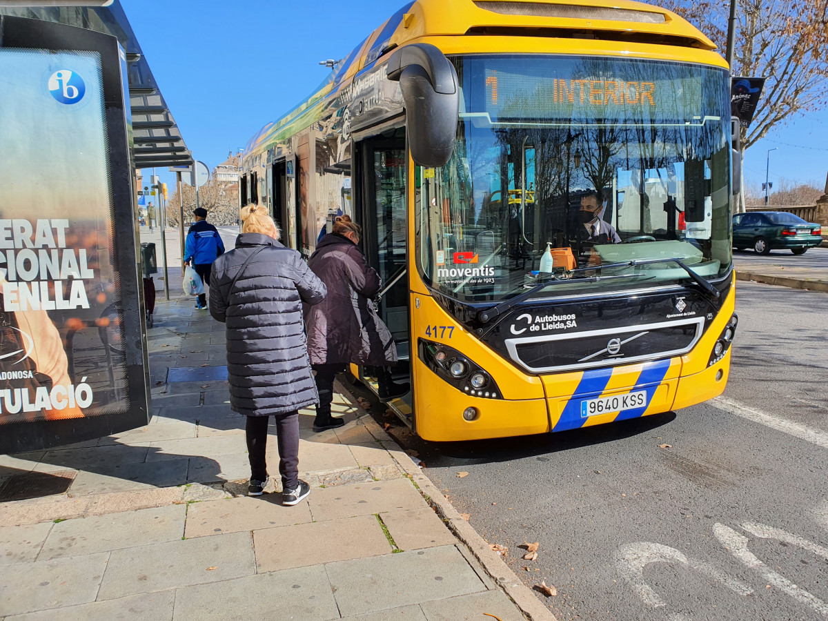 Autobusos de Lleida recuperó un millón de viajeros en 2021