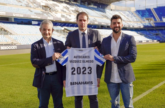Vázquez Olmedo cumple 30 años transportando al Málaga CF