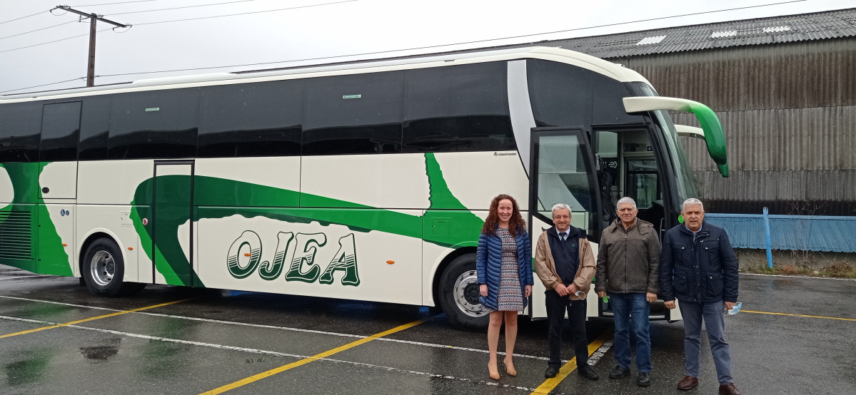 Empresa Ojea recibe un autocar Stellae de Castrosua