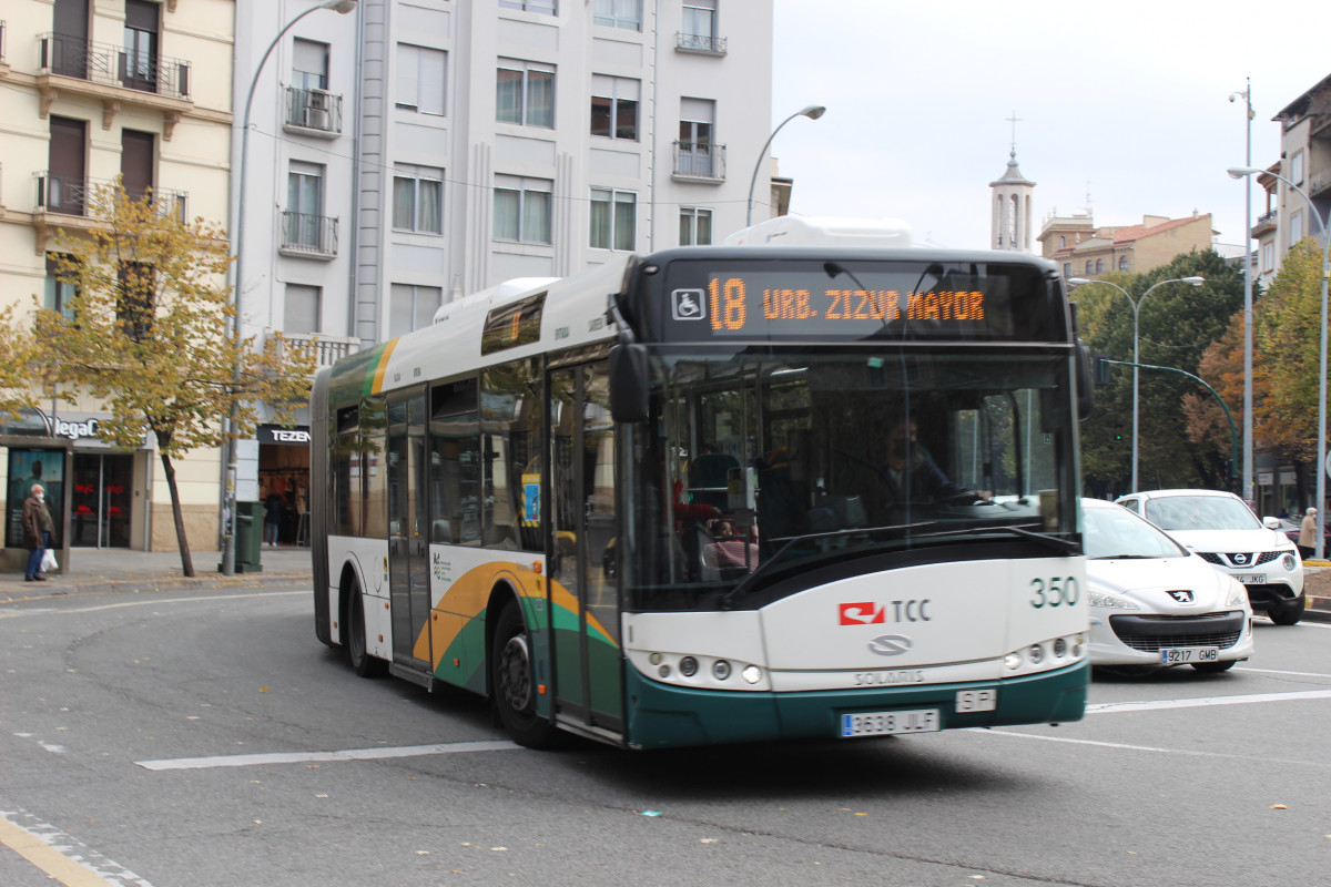 La demanda del TUC de Pamplona registró un aumento del 27% en 2021