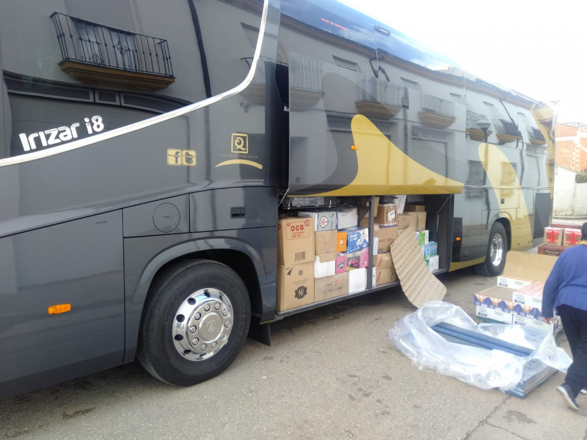 Gilsan Bus envía un autocar a Ucrania para traer refugiados