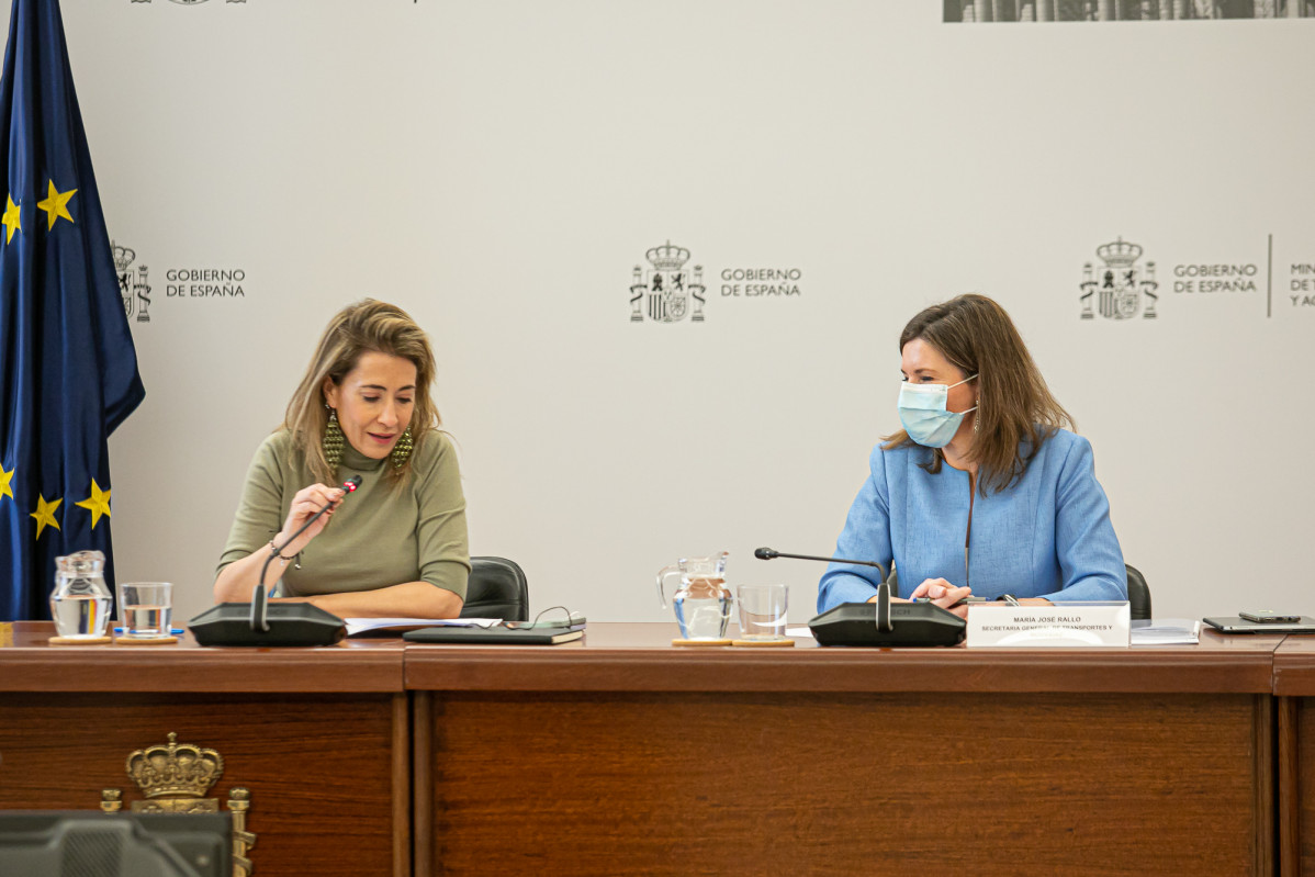 Raquel Sánchez asegura que el Gobierno tomará medidas eficaces que lleguen al transporte