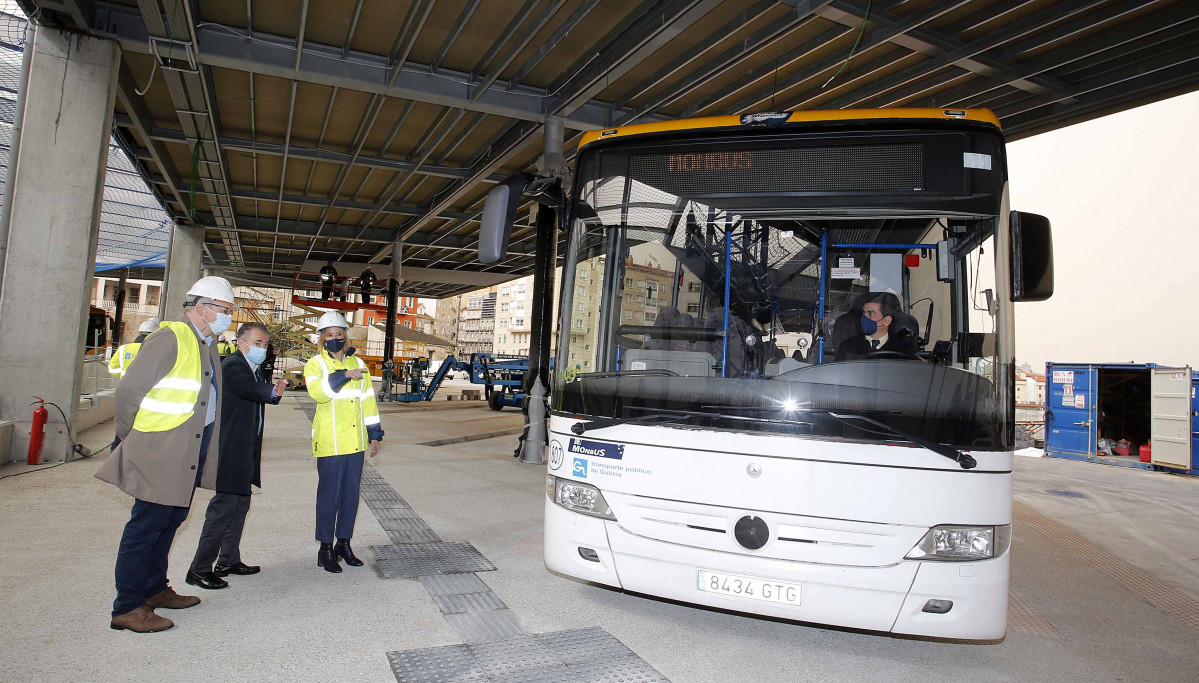 La nueva estación intermodal de Vigo inicia las pruebas de tráfico de autobuses