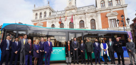 Raquel sanchez asiste al acto de colocacion de la primera piedra de la planta de switch