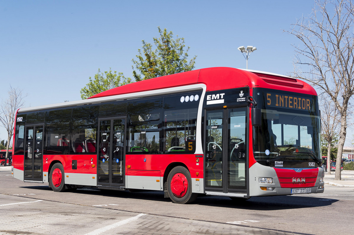 La EMT de Valencia adjudica la compra de 20 autobuses eléctricos a MAN