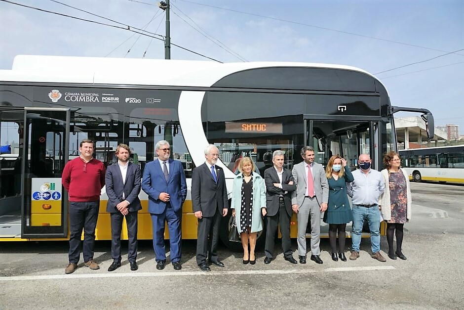 BYD realiza la segunda entrega de autobuses eléctricos a Coimbra