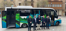Monzon presenta el nuevo autobus urbano de iveco bus
