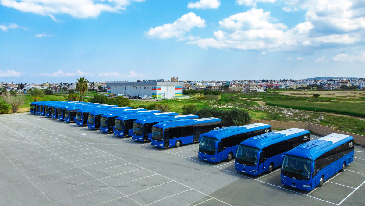Irizar conquista el transporte público de Chipre con 31 vehículos