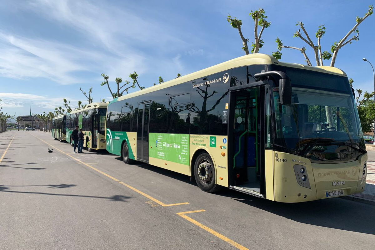 El Plan de Transporte Metropolitano de Granada propone líneas de alta capacidad