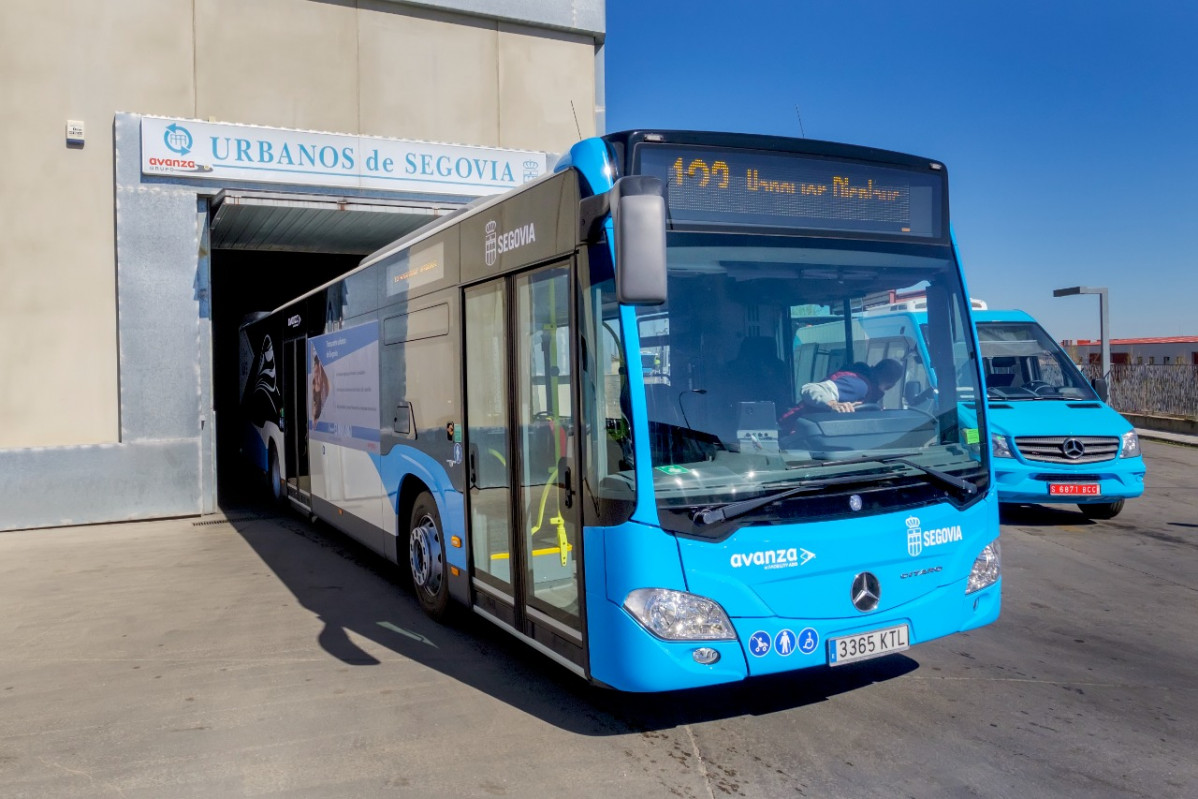 Segovia quiere modificar el contrato del autobús para electrificar la flota