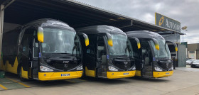 Euro star bus incorpora tres chasis oc 500 rf de mercedes benz
