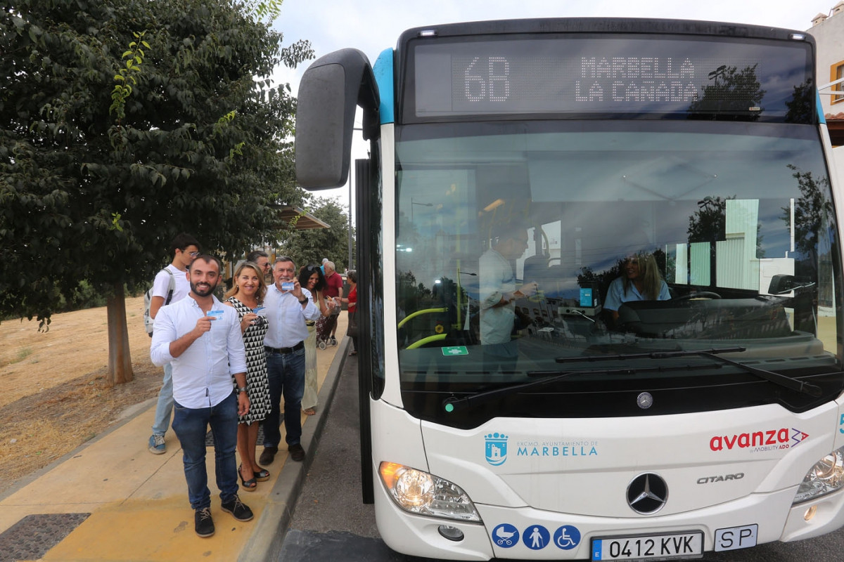 El transporte público de Marbella supera el millón de usuarios hasta marzo