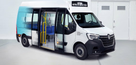 Masats equipa las puertas del minibus hyvia de hidrogeno