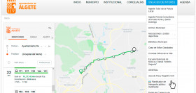 Algete presenta un planificador de transporte publico multimodal
