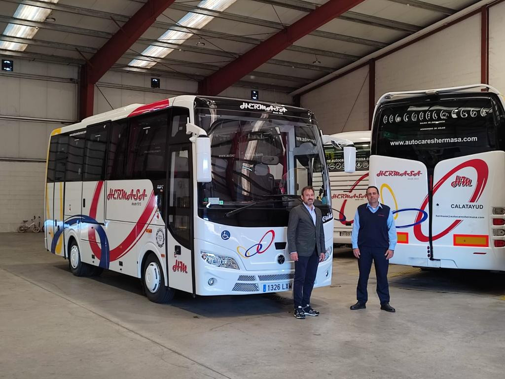 Autocares Hermasa estrena un midibús MD7 Plus de Temsa