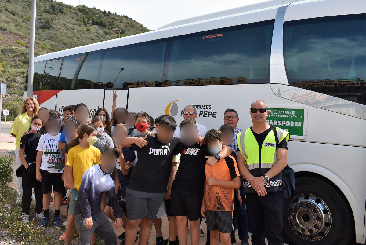 Paco Pepe realiza una jornada de seguridad para escolares