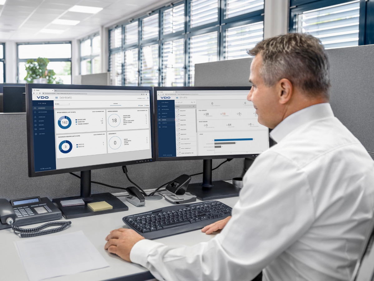 Continental añade una función a su software de gestión del tacógrafo para mejorar sus servicios a flotas