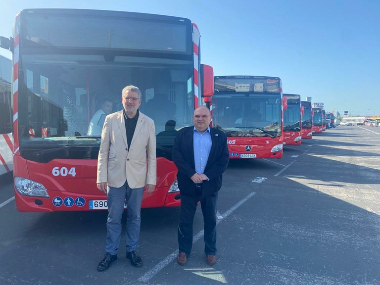 La EMT de Tarragona pone en servicio 10 autobuses híbridos Mercedes-Benz