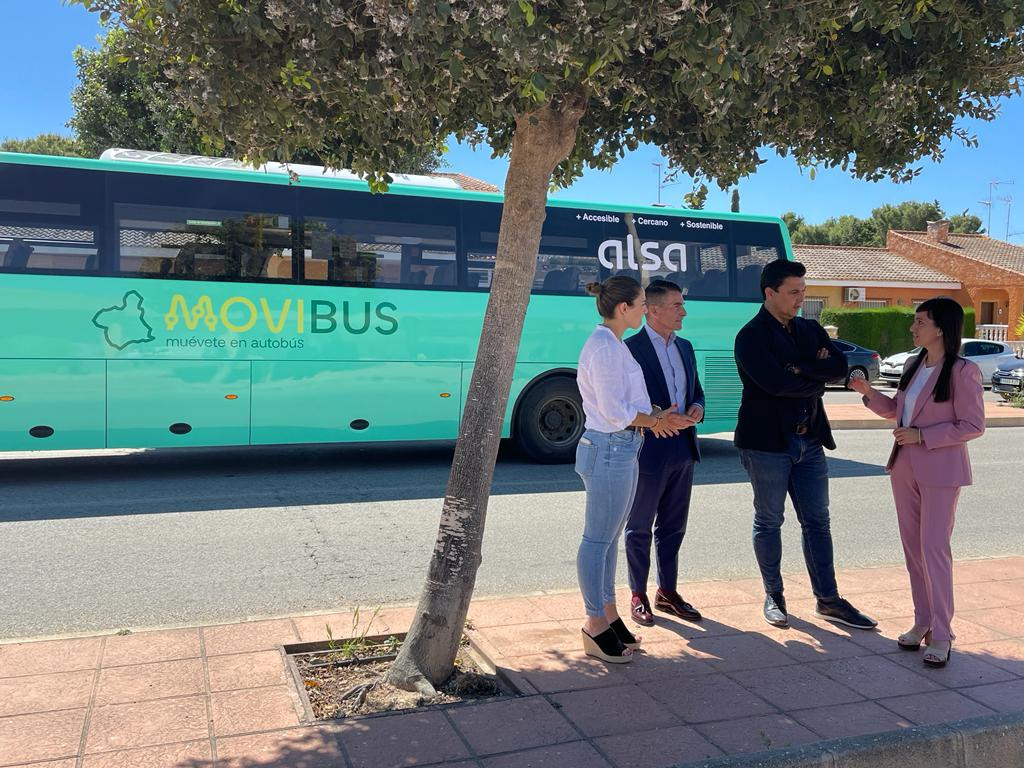 Movibus une la pedanía de El Mirador con San Javier y San Pedro del Pinatar