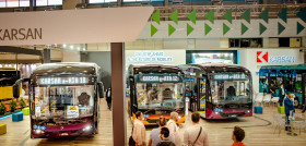 Karsan expone sus vehiculos electricos en busworld turquia 2022