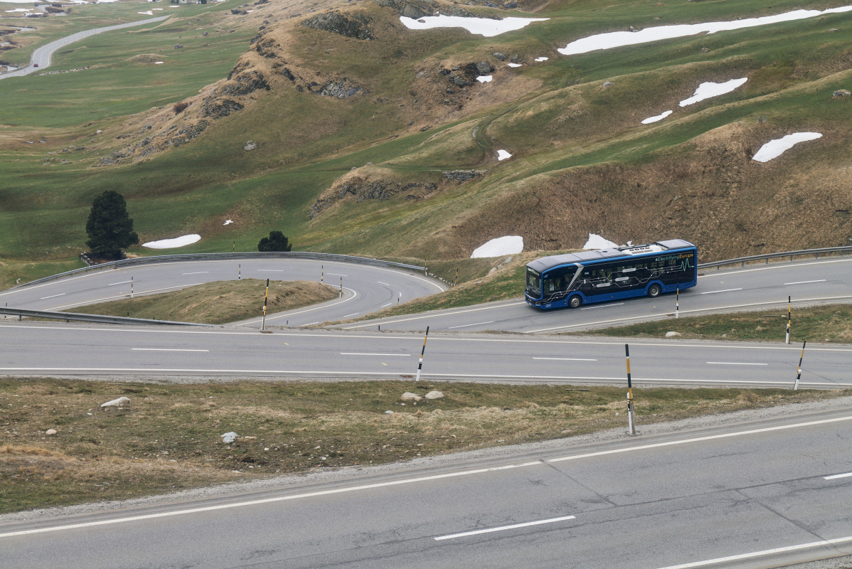 MAN culmina un tour de 2.500 kilómetros por Europa con su autobús eléctrico