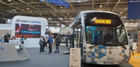 Irizar  e mobility expone el irizar ie tram de 12 metros en paris
