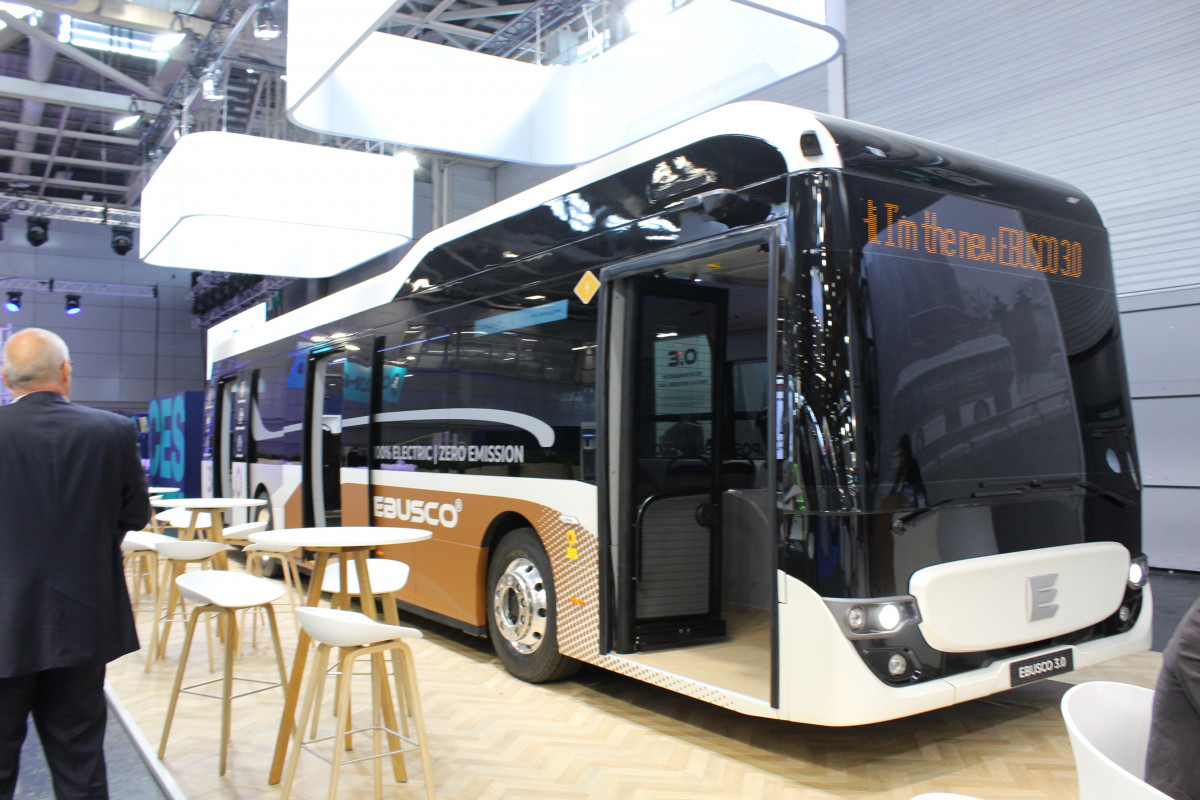 Ebusco presenta el autobús eléctrico cero emisiones 3.0