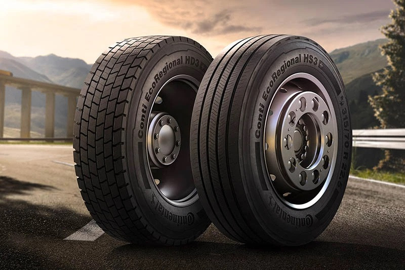 Continental mejora la Generación 3+ de neumáticos para transporte